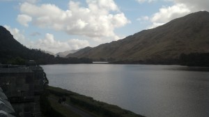 View from Kylemore Abbey
