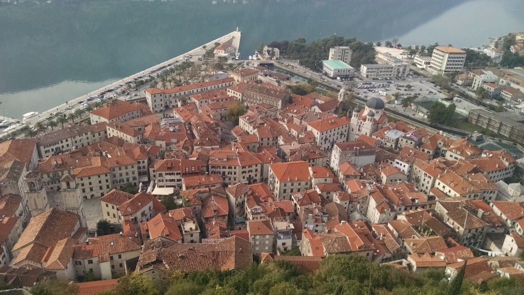 View of old town from the Fortress