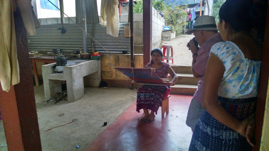 Weaving in San Juan