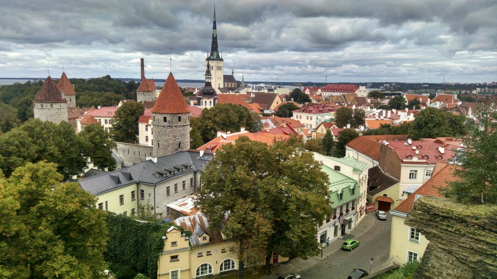 View from Toompea Hill