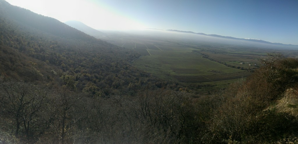 View from Nekresi Monastery