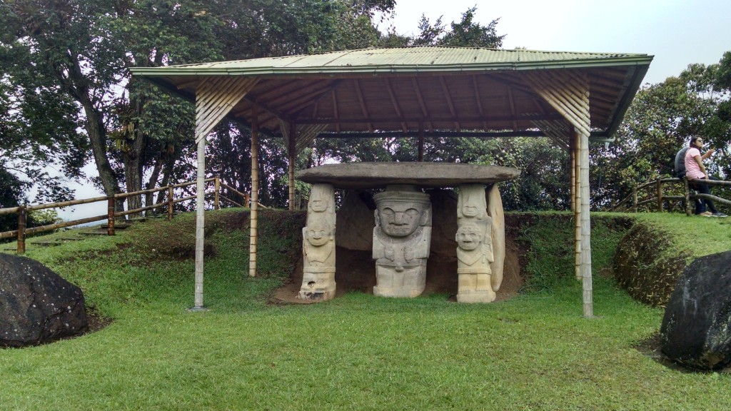 San Agustín Colombia Statues