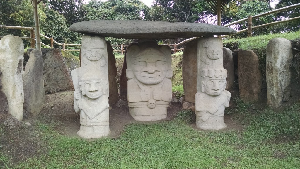 San Agustín Colombia Statues
