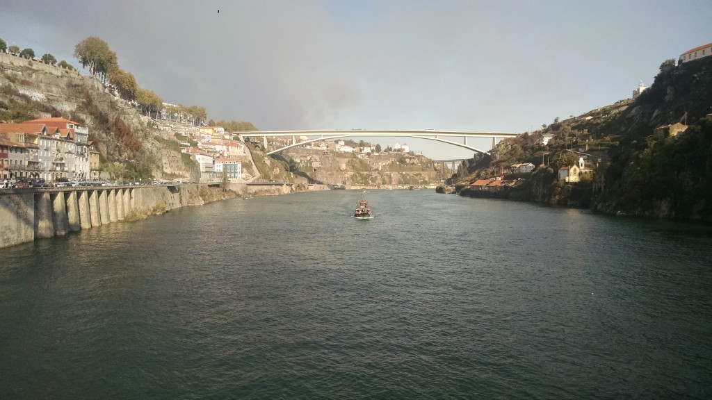 Duoro River between Porto and Vila Nova de Gaia