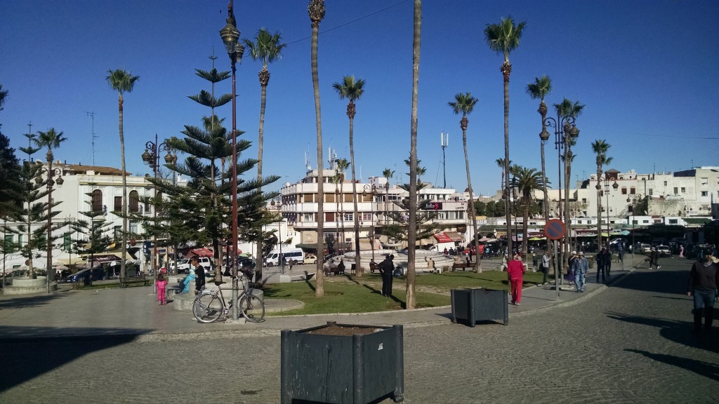 Main square in Tangier