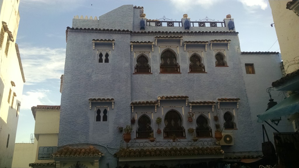 Building in Chefchaouen